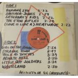 Vic Smith's personal test pressing of Setting Sons.