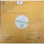 BBC Transcription Disc; UK, 887 - Absolute Beginners.