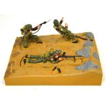 Britains; a D-Day Normandy Invasion series 'Covering Fire' limited edition set of 180, no.