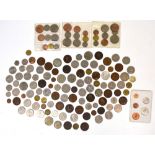 A large quantity of Victorian and later coins of varying denominations.