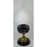 A late Victorian oil lamp,