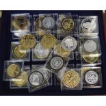 A set of forty cased commemorative coins 'The Millionaire's Collection',