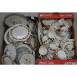 A quantity of Royal Doulton 'Old Colony' pattern dinner and teaware to include two tureens,