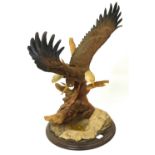 Country Artists; CA686 'Spirit of Freedom', a figure of an eagle setting off from a branch,