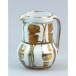 HARRY DAVIS (1910-1986) and MAY DAVIS (1914-1998) for Crowan Pottery; a stoneware jug,