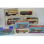 Five boxed Corgi British Road Services limited edition haulage vehicles and three boxed Corgi