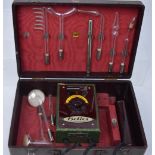 A cased Helios Homeopathic Kit supplied by A. Franks Limited, Manchester.