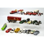 A quantity of unboxed largely Matchbox diecast vehicles.