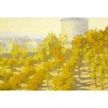 Brouillard Eugène 1870 - 1950 Lyon "Automne". Oel auf Leinwand. Unten links signiert. Gerahmt.