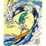 Bugs Bunny Cel um 1987. Ausgabe 153/200 von Warner Bros. mit Authentizitätsstempel "Linda Jones".