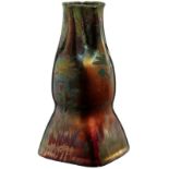 Vase "J. Massier" Vallauris Anfang 20. Jh. Jérôme Massier Fils. Keramikvase mit Lüsterglasur und