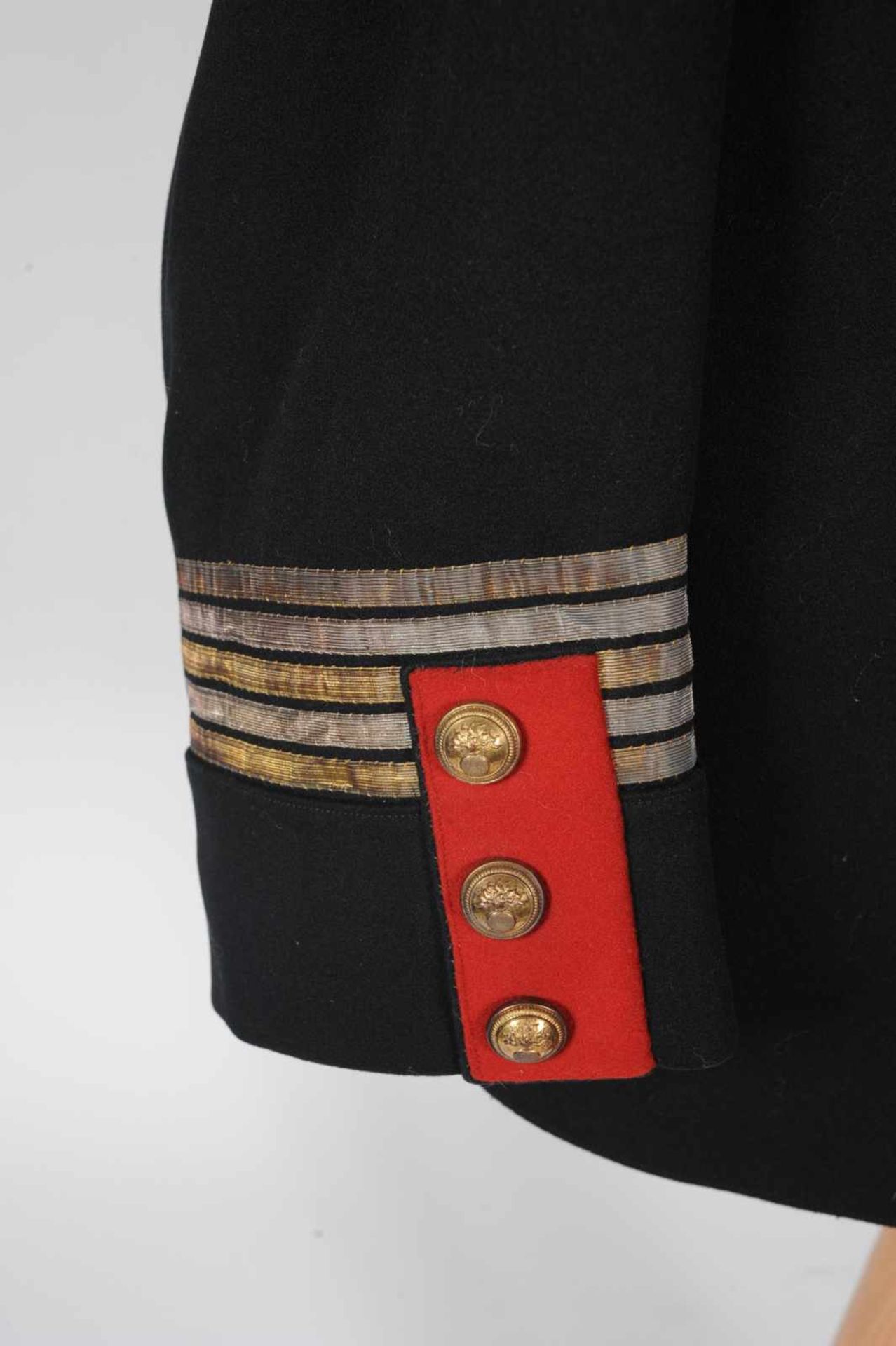 Tenue du lieutenant-colonel Ogier de Baulny du 36e Territorial: vareuse mod 1893 en drap noir à - Bild 5 aus 6