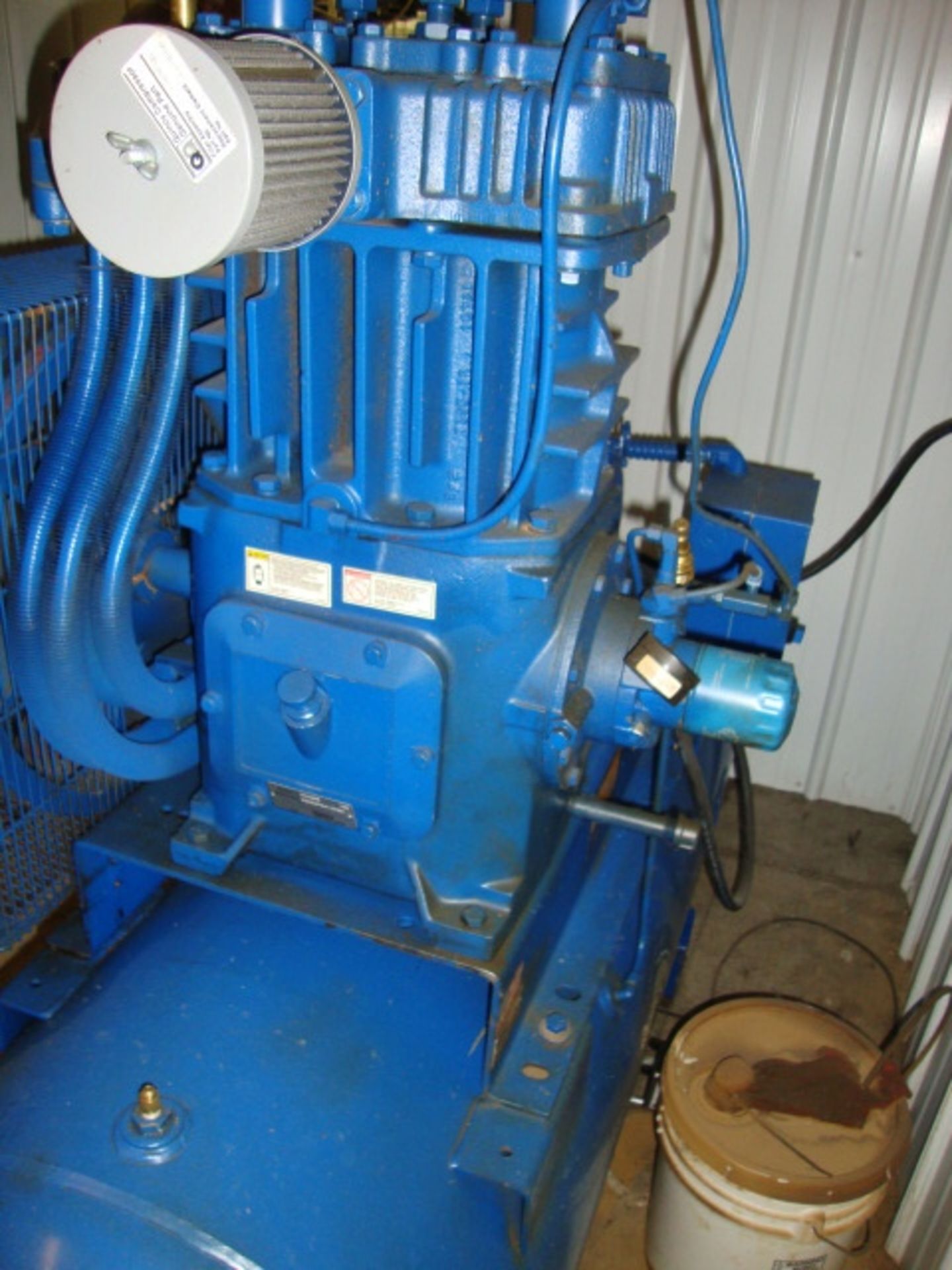 Quincy 10hp Compressor with 60gal Tank & Magnetic Starter, Model# 350QRB, 208-230V, 3ph - Image 3 of 5