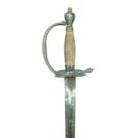 A 1796 Pattern Infantry Sergeant's sword of the 9th Royal Veteran's Reserve Battalion of Ireland,