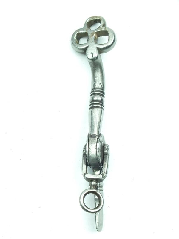 A 17th Century German Wheel-Lock tool, being a combination spanner and turnscrew, the characteristic - Image 3 of 9