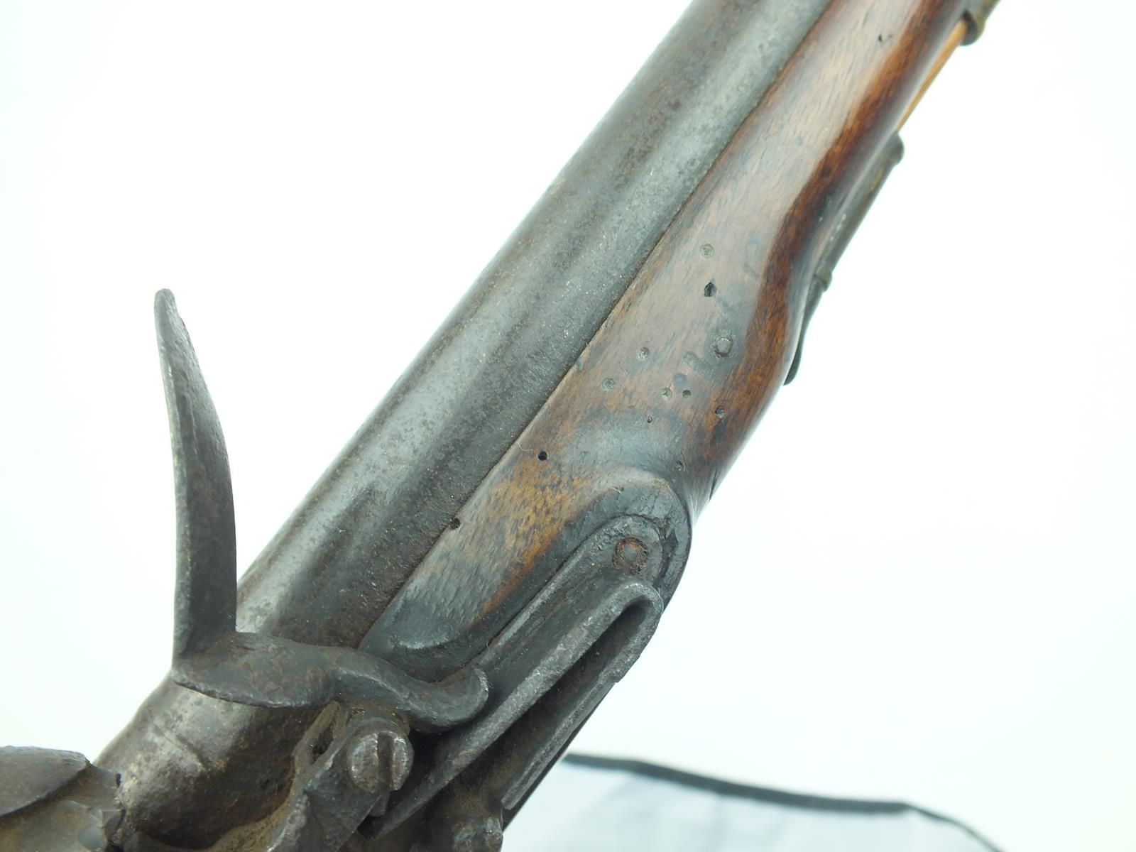 A Dublin Castle flintlock Light Dragoon pistol of carbine bore, 9inch slightly swamped barrel, - Image 8 of 10