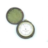 A cased Negretti & Zambra Compensated Pocket Barometer from the estate of Field Marshal Garnet