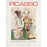 Exhibition Advertising Poster Picasso Gallery Felix
