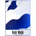 Advertising Poster Sailing Kieler Woche 1969