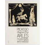 Exhibition Advertising Poster Picasso Arles Museum