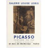 Exhibition Advertising Poster Picasso Paintings