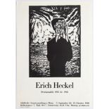 Exhibition Advertising Poster Erich Heckel