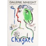 Exhibition Advertising Poster Chagall Gallery Maeght Paris