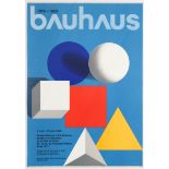 Exhibition Advertising Poster 50 years of Bauhaus