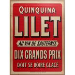 Advertising Poster Lilet Alcohol Drink