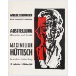 Exhibition Advertising Poster Maximilian Huttisch