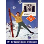 Ski Posters Winter Sports with AgfaColor