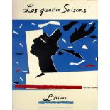 Advertising Poster Yves Saint Laurent Four Seasons Winter