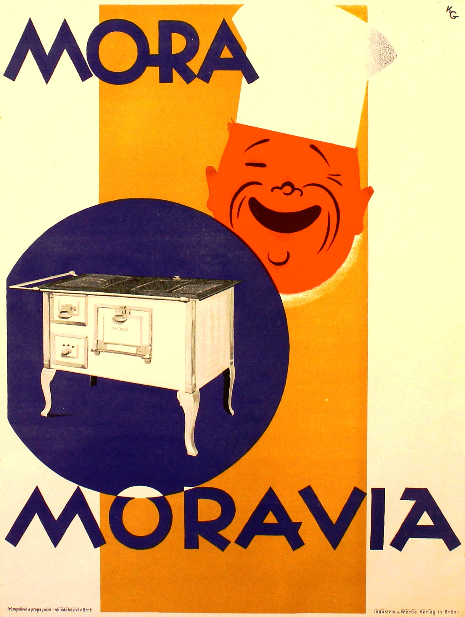 Advertising Poster Mora Moravia Cooking Stove Aga