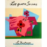 Advertising Poster Yves Saint Laurent Four Seasons Spring