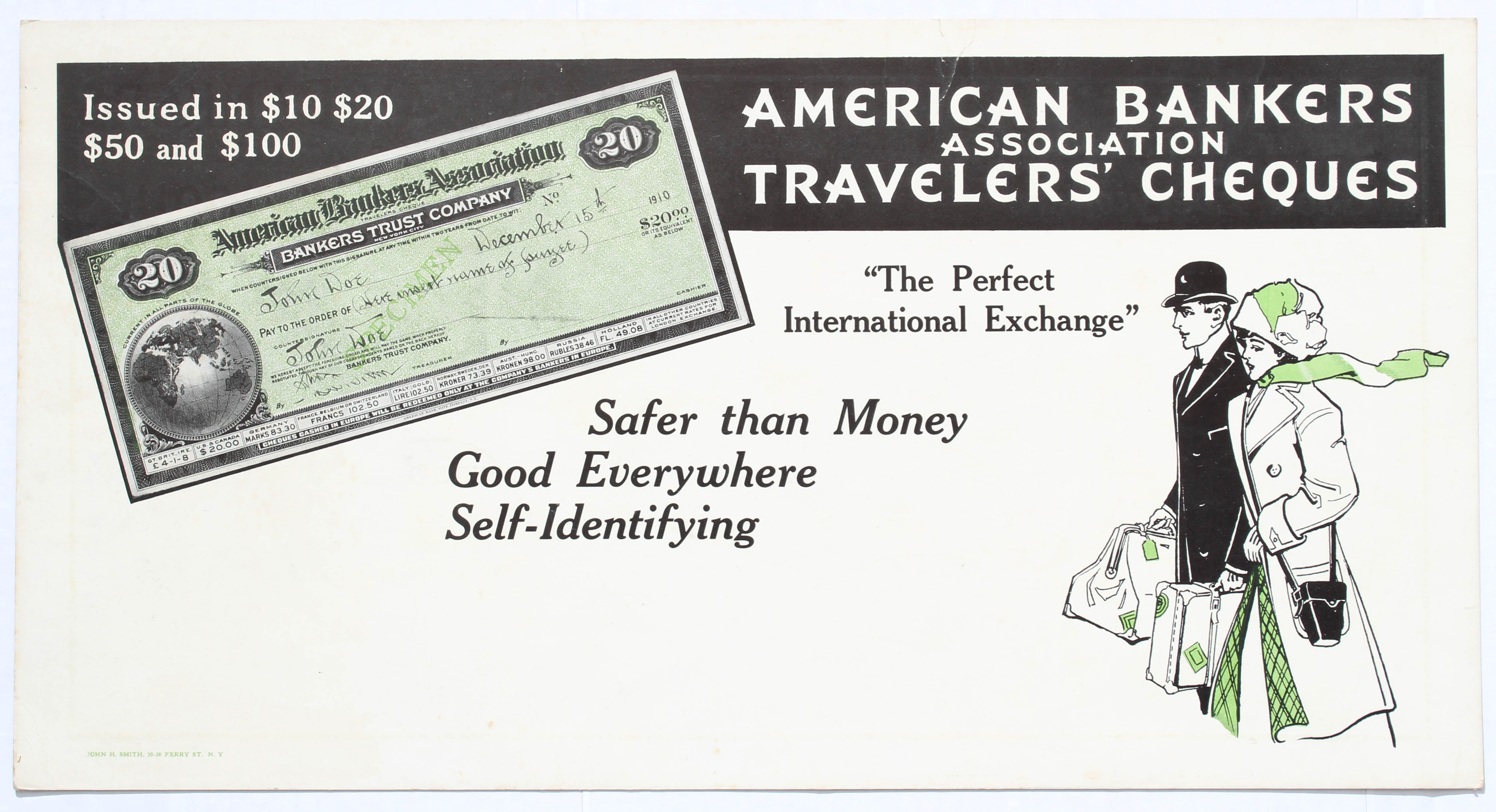 Advertising Poster American Bankers Association