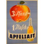 Advertising Posters Apple Juice