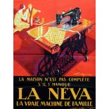 Advertising Poster La Neva