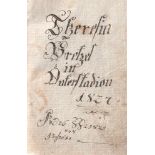 Gebetbuch. Wening, Michael. Hochschätzbarer Seelen Ehren Thron ... München, Wening, 1683. 8°. Mit