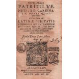 Bembo, Petri. Patritii veneti, et cardinalis, omnes quotquot extant Epistolae latinae puritatis