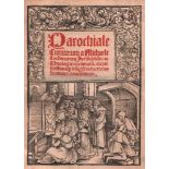 Lochmaier, Michael. Parochiale curatorum. Basel, M. Furter, 1514. Mit Titelbordüre und