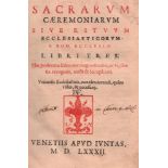 Ceremoniale Romanorum. Sacrarum caeremoniarum sive rituum ecclesiasticorum S. Rom. ecclesiae libri