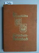 Tschechien.- Lodgman, R. und E. Stein (Hrsg.). Die sudetendeutschen Selbstverwaltungskörper. Bd.