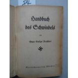 Seeliger, E.G. Handbuch des Schwindels. München, Weltbücherverlag, 1922. 232 S., 4 Bll. OHlwd. mit