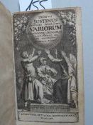 Justinus, M.J. Trogus iustinus Vom Notis selectissimis variorum, Berneggeri, Bongarsy, Vossy,