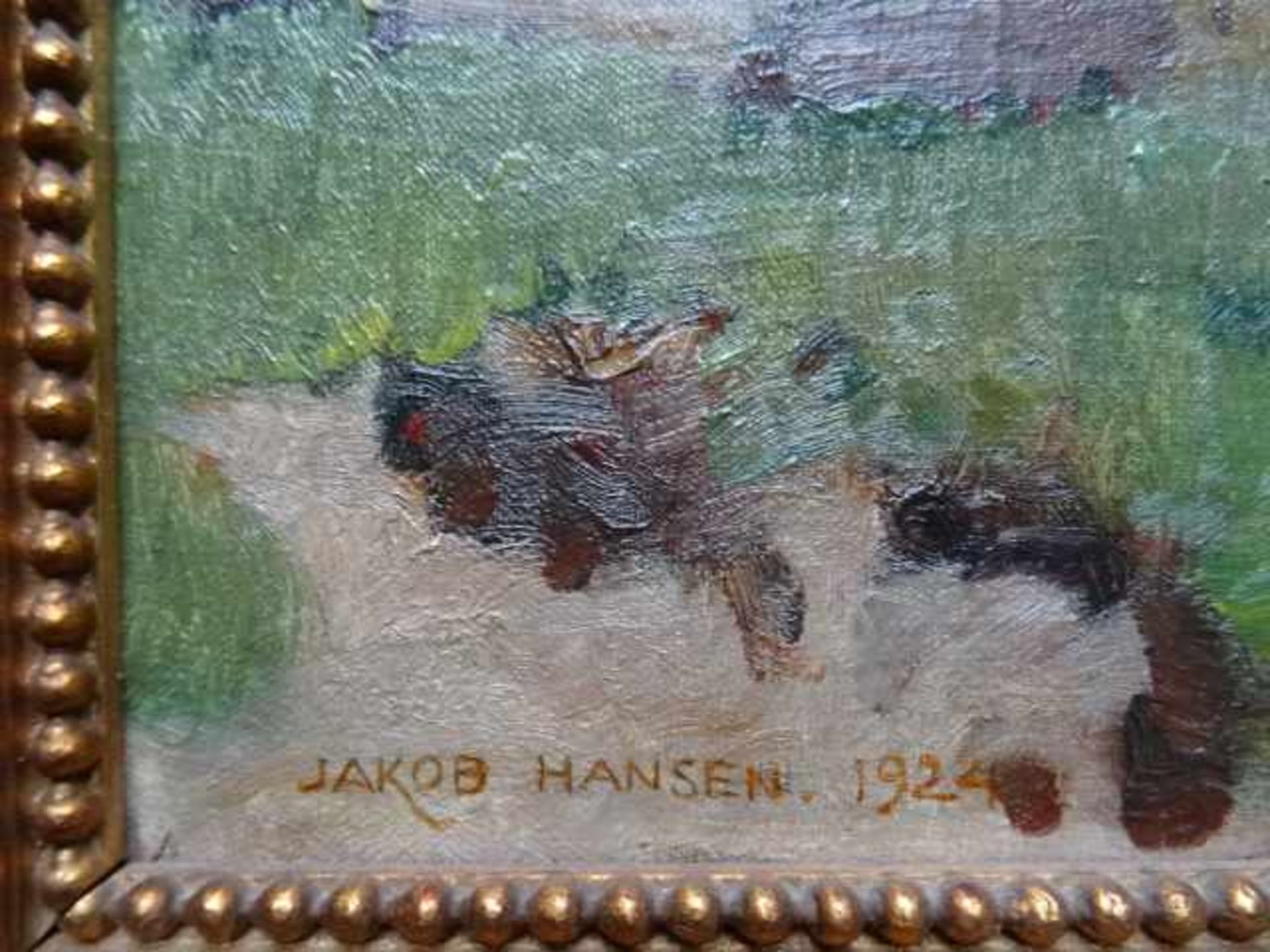 Hansen, Jakob (Vinderöd 1871 - 1949). Bei Frederiksvaerk (Björnhoved bakkerne ved Frederiksvaerk). - Bild 2 aus 3