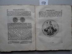 Heraldik.- Oetter, S.W. Wöchentliche Wappenbelustigung. Erstes Stück. Oder Erläuterung über das