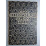 Skandinavien.- Oehlenschlaeger, A. Nordens Gulder. Kopenhagen, Christensen, 1928. 56 Bll. Mit zahlr.