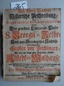 Sachsen-Anhalt.- Leuckfeld, J.G.. Historische Beschreibung, Dreyer in und bey der Güldenen-Aue