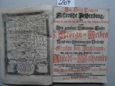 Sachsen-Anhalt.- Leuckfeld, J.G. Historische Beschreibung, Dreyer in und bey der Güldenen-Aue