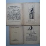 Lyrische Flugblätter, Drei. Berlin, Meyer, 1913. Jeweils 8 Blätter (außen etw. angestaubt bzw.